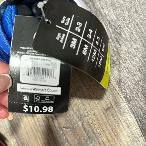 Avia comfortable athletic sneakers for infants - Picture 6 of 9